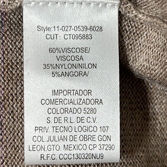 Stetson fringe angora sweater cardigan - Picture 4 of 5